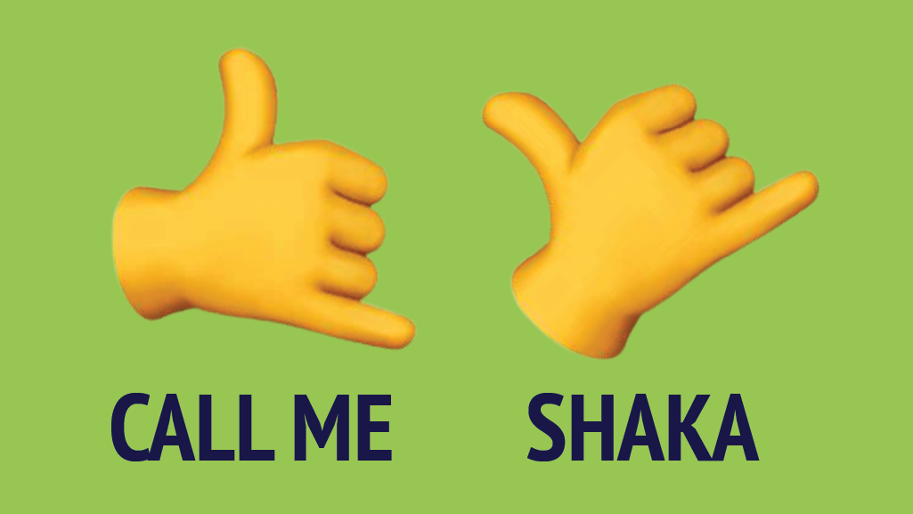 Shaka Emoji  |  Project Shaka, Bizgenics
